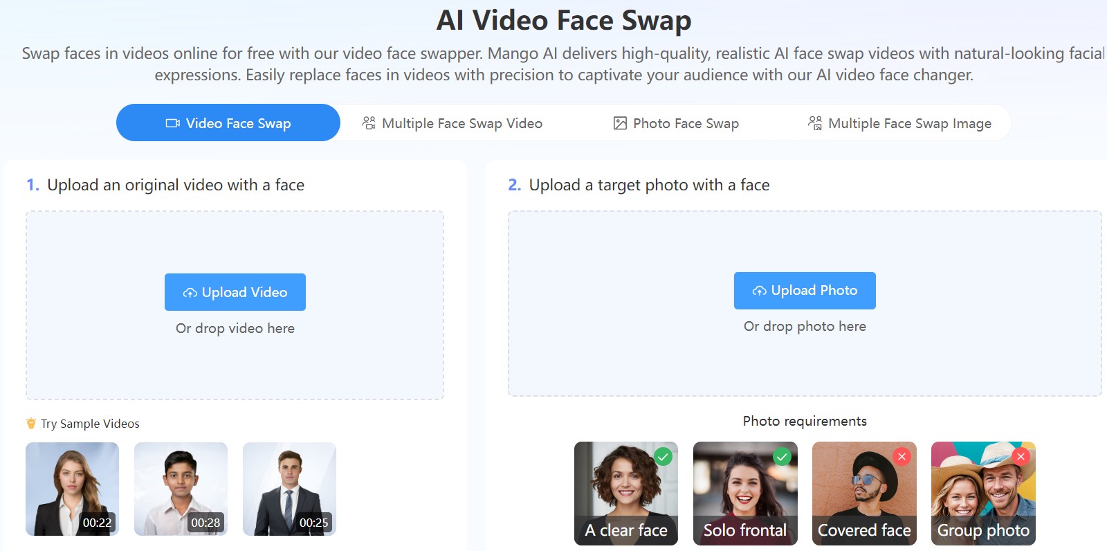Mango AI Introduces Face Swap AI Tool for Realistic Face Swapping ...